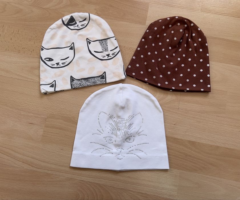 Шапуля на весну/ осінь, шапка для дівчаток на 1-3-4 роки