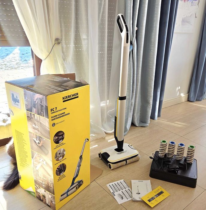 Mop elektryczny KARCHER FC 7 Cordless stan idealny  jak nowy