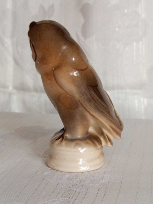 Chodzież figurka sowa porcelana