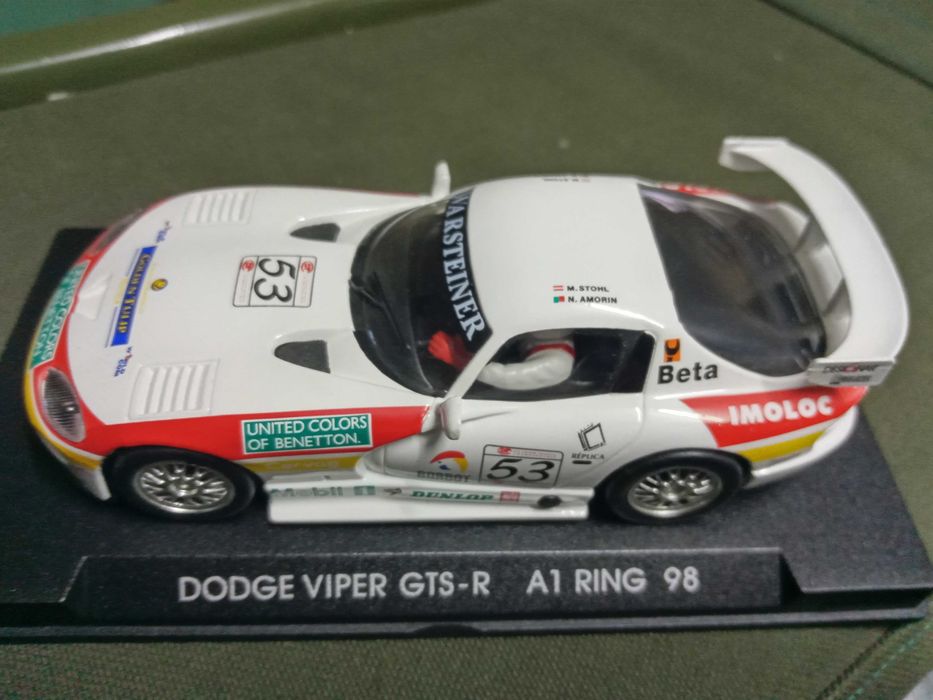 1/32 Slot Dodge Viper Benneton GTS-R A1 ring 1998 - Fly