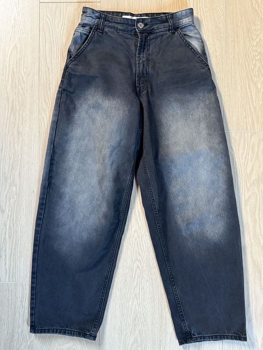 Jeansy baggy Bershka 32