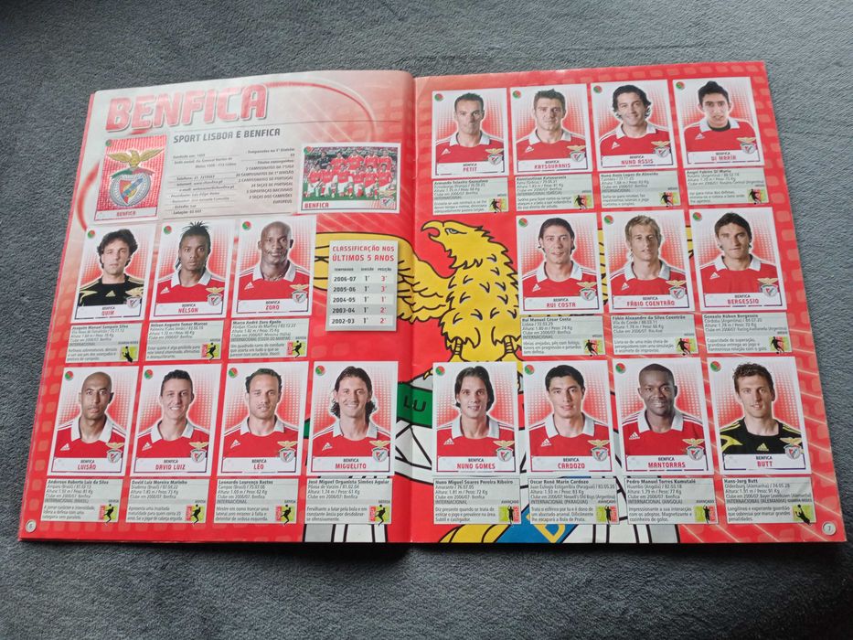 Caderneta Futebol: Superliga 2007/2008 Panini ( Futebol 07 08 )