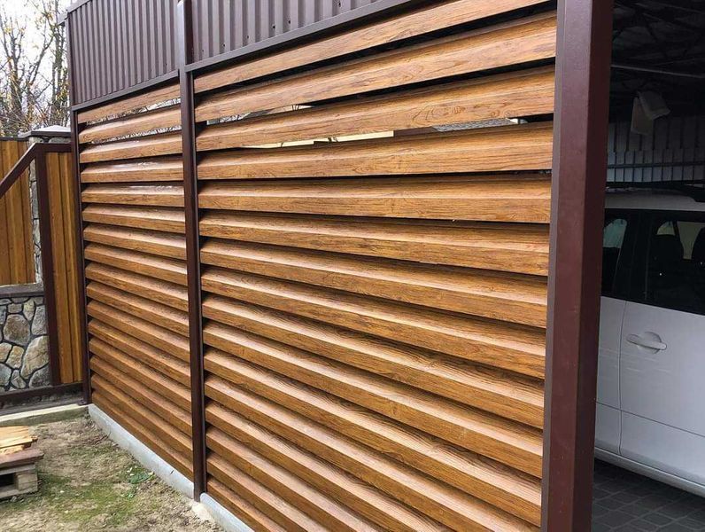 Забор Жалюзи Паркан Ранчо Жалюзі