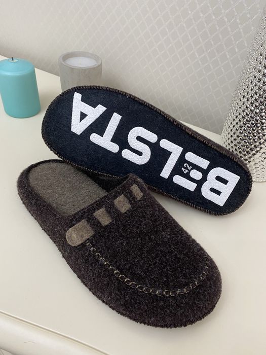 Чоловічі повстяні войлок тапочки Белста,розмір у розмір.