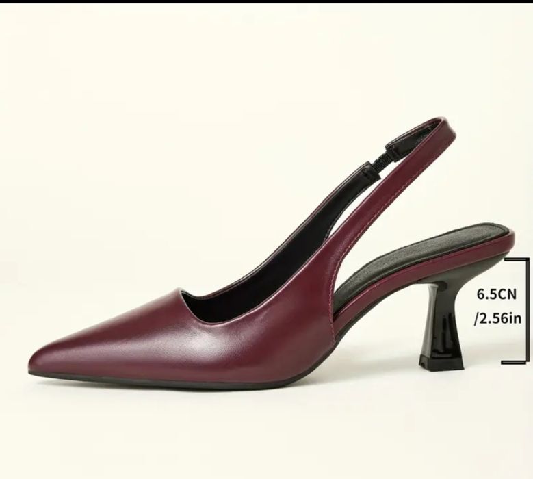 Туфлі Бургунді, бордо