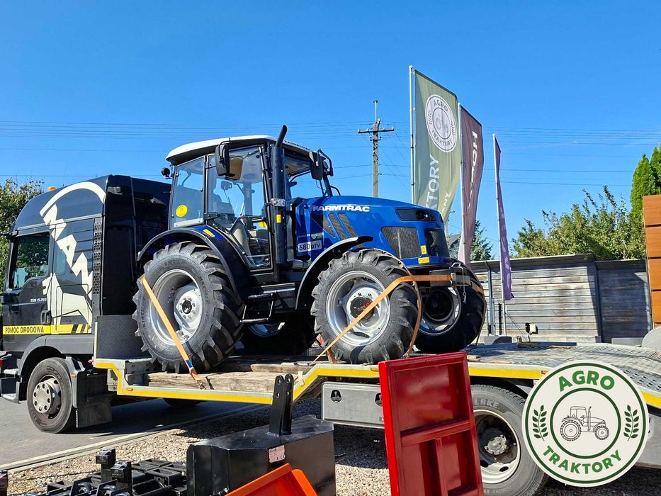 Ciągnik Farmtrac 680 DTVKlima  74 KM  new holland valtra solis