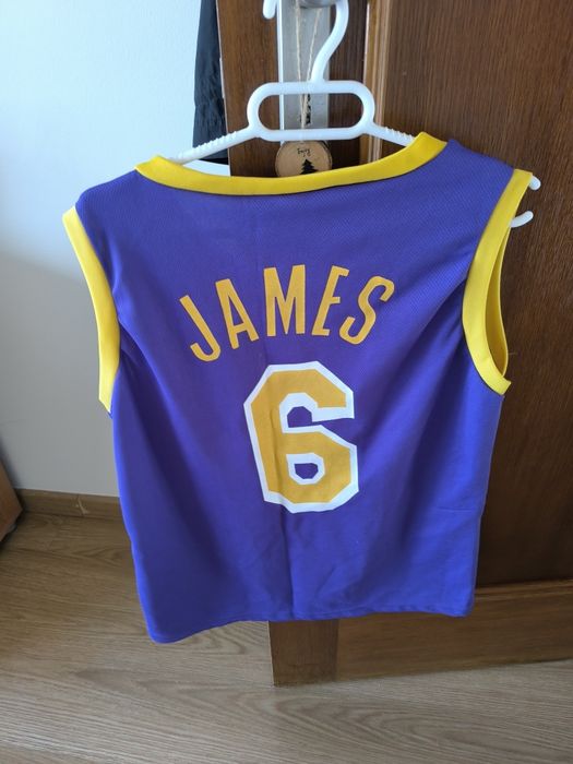 Camisa sem mangas desportiva Lakers. NBA Nike