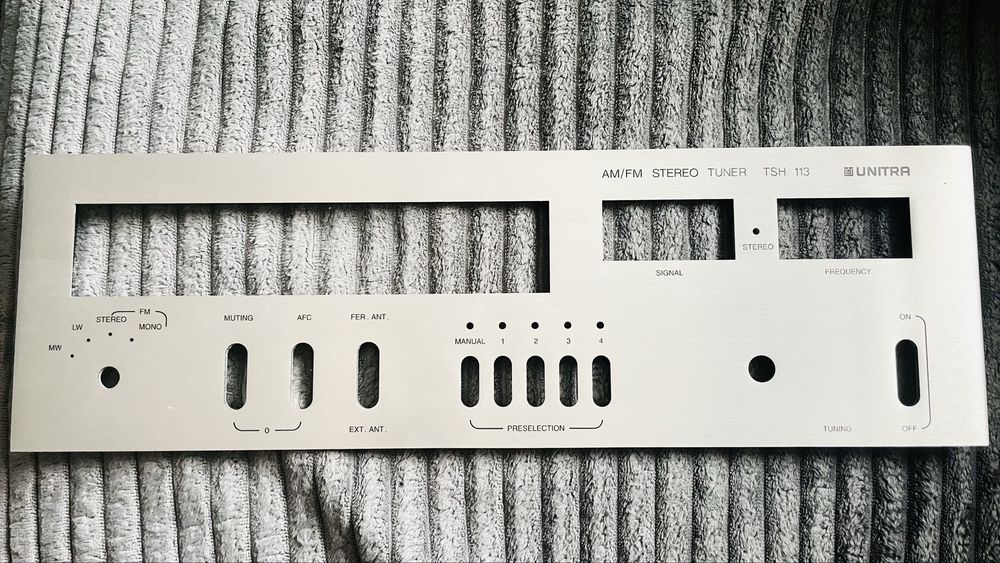 Panel od tunera Tsh 113 unitra Diora