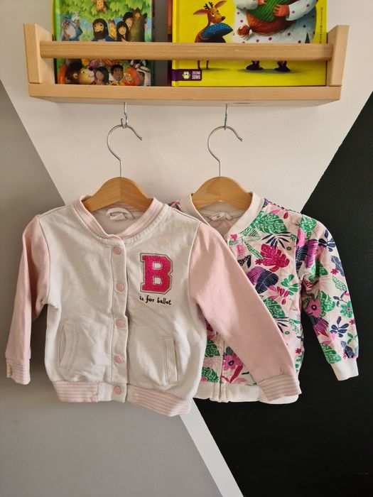 Zestaw 2 bluzy Smyk Cool club dla dziewczynki r 86