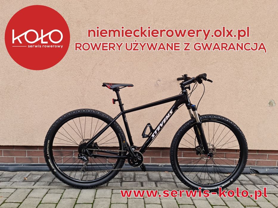 Rower górski MTB STEVENS koła 29 SHIMANO DEORE okazja aluminium rabat