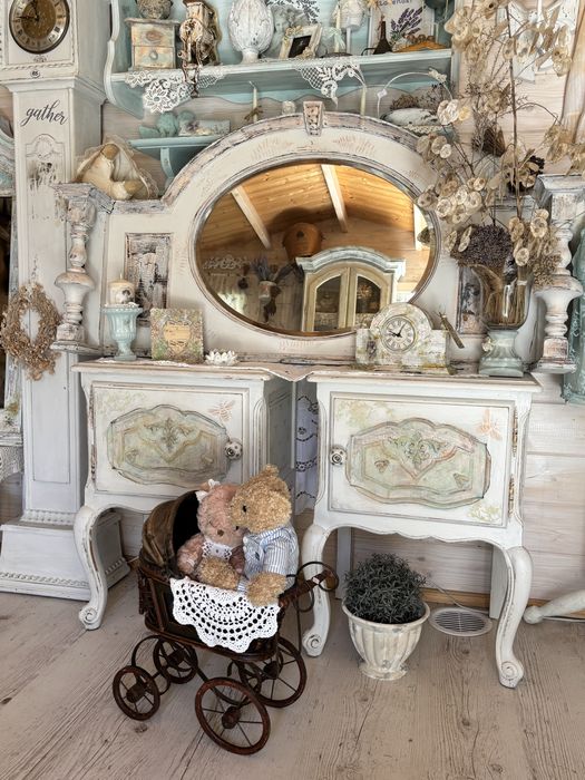 Promocja Szafki nocne Shabby chic ludwikowskie promocja! lampki