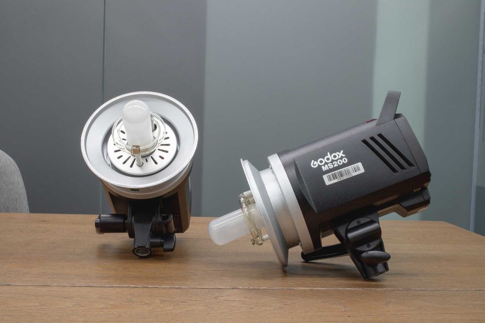 Flash Estúdio Godox MS200 Monolight 200Ws