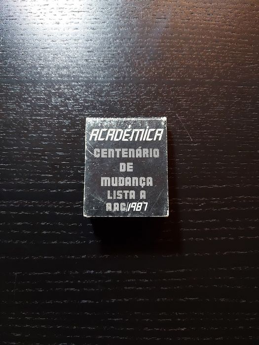 Caixa de Fósforos Antiga – Associação Académica de Coimbra (1987)