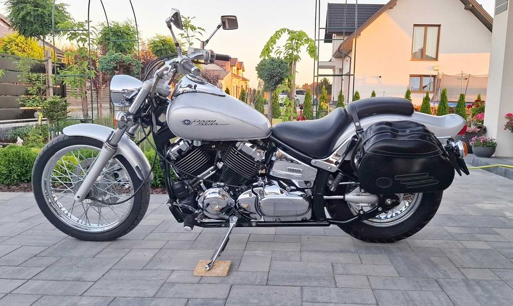 Yamaha XVS 650 Drag Star Custom 2004 19309 km, bezwypadkowy, PIĘKNY TRANSPORT