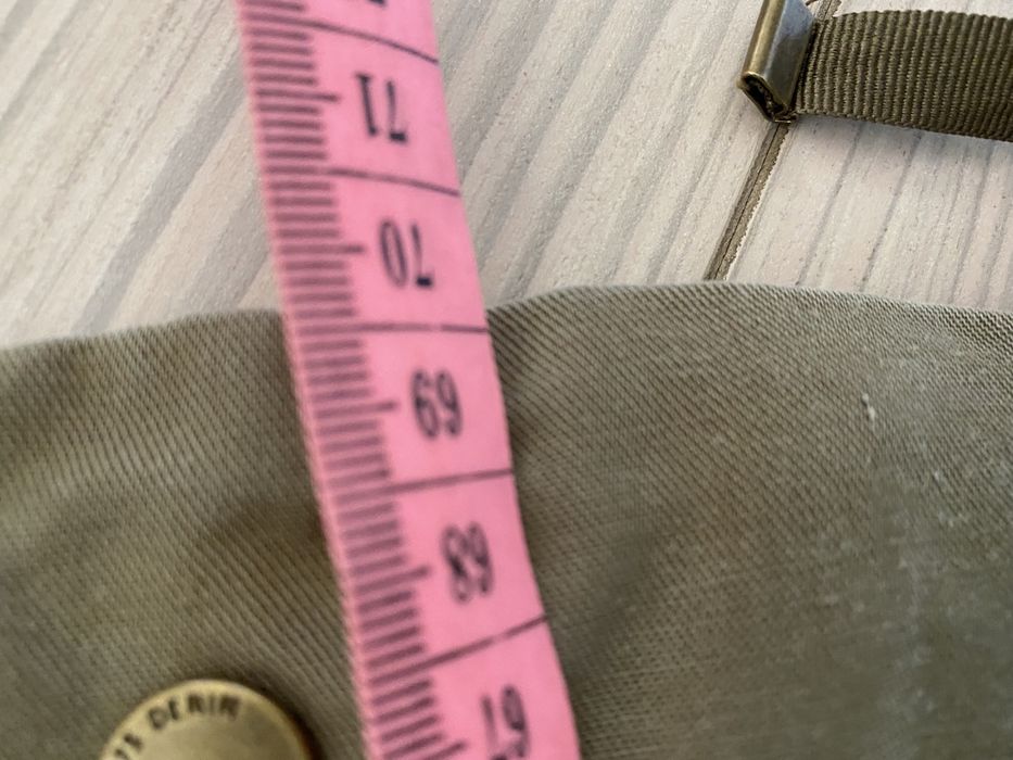 ZARA 38 parka kurtka khaki lyocell