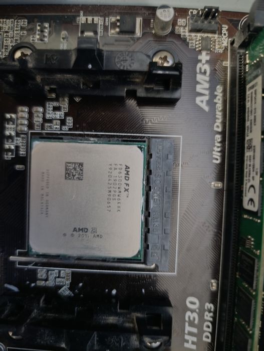 Комплект плата Am3+ ddr3 16gb amd fx 6300