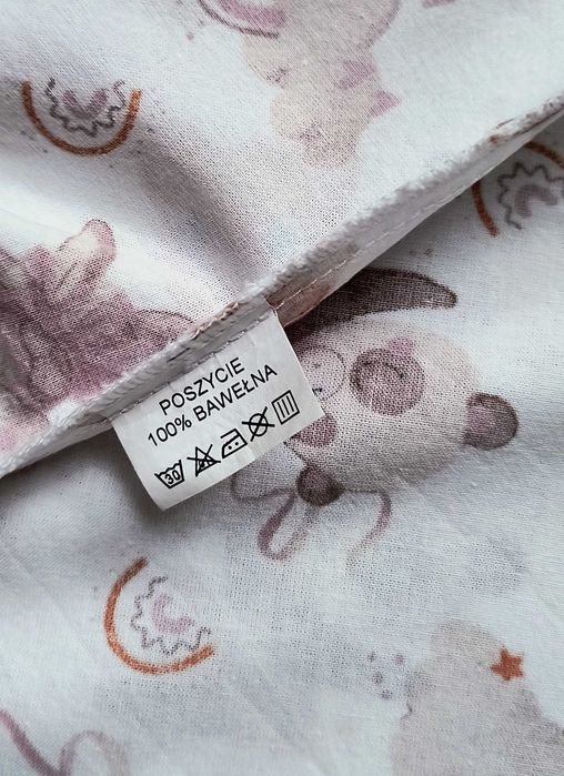 Komplet pościeli dla dzieci zajączki/ liski/ miś panda