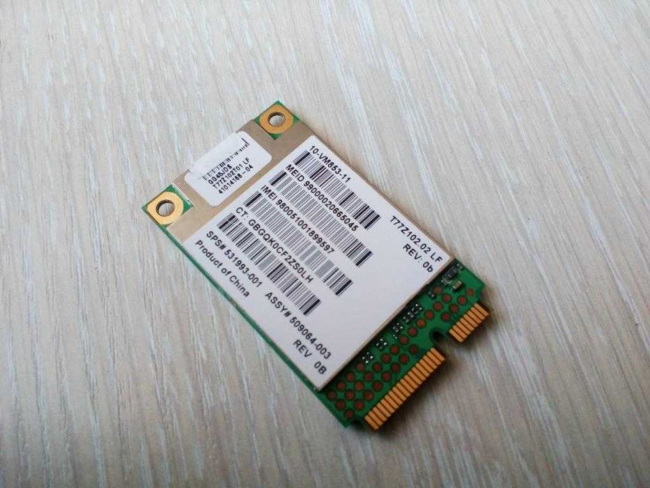 Сетевая карта Wifi Bluetoothмодуль для ноутбука Broadcom Intel 5шт лот