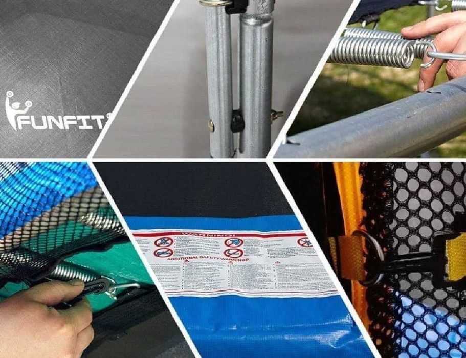 Батут дитячий / батут / Fun Fit  діаметром 252 см. 120 кг,новий.