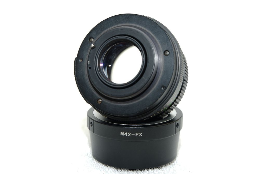 Fujinon Fujifilm super-takumar 55mm 1.8, pentacon 50mm 1.8 m42-fx