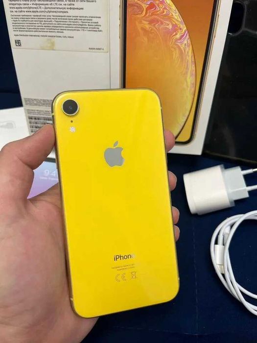 Apple  iPhone XR Yellow Стан нового. Айфон ХР Жовтий. Ідеал