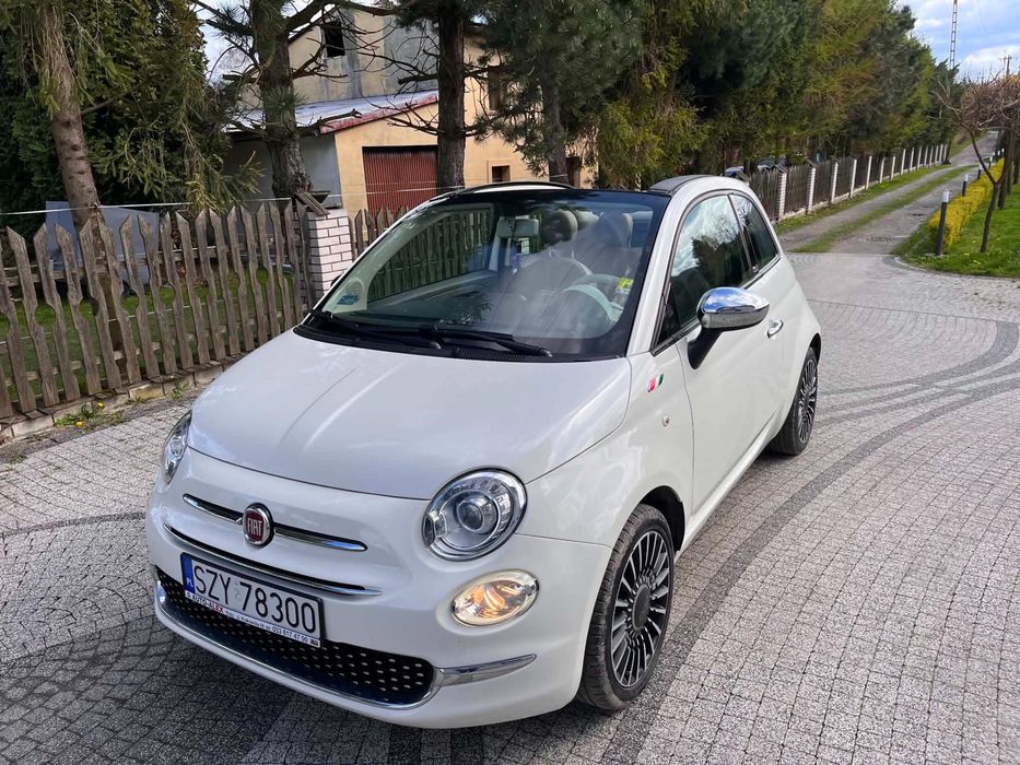 Fiat 500C Cabrio 0.9 TwinAir 105 KM | 2016 | Polski salon | Bezwypadkowy