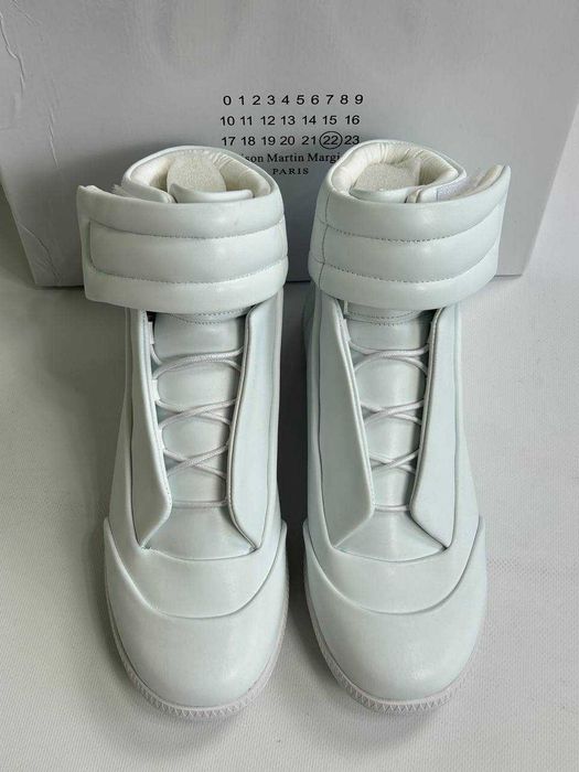 MAISON MARGIELA FUTURE WHITE HIGH кеди білі кросівки кеды белые 40 42