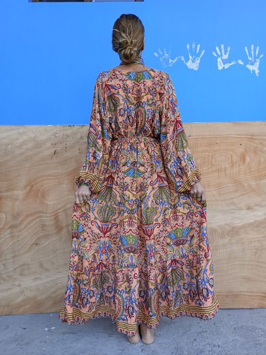 Sukienka boho freesize letnia długa