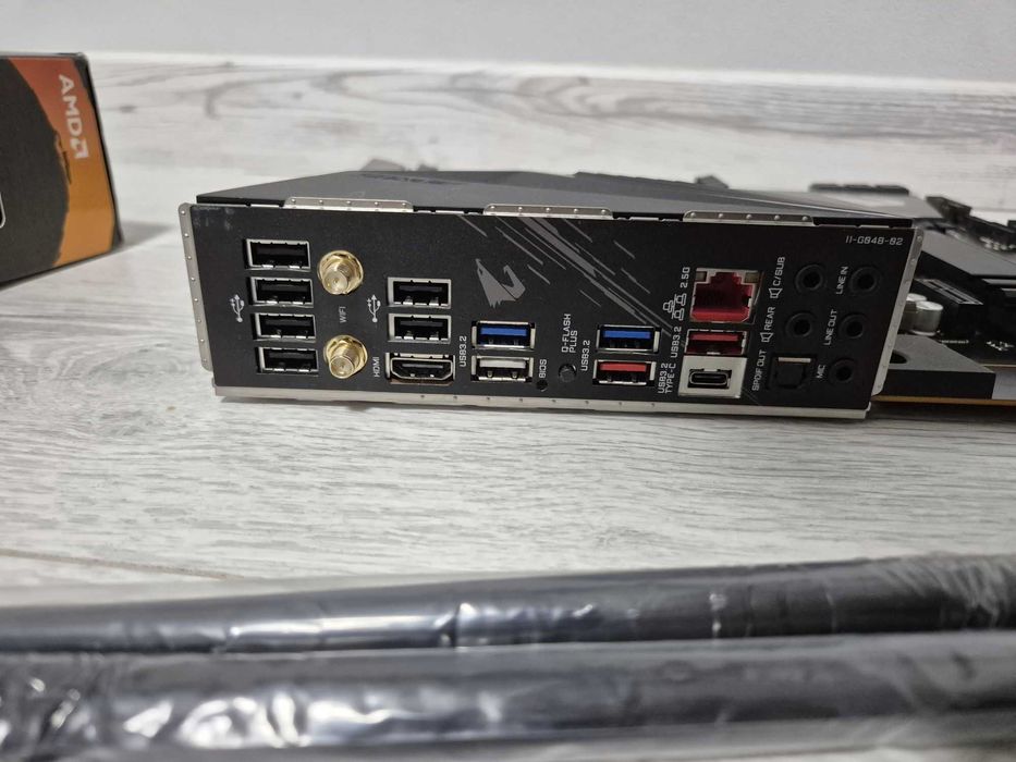 AM4  ТОП плата AORUS B550 PRO AC (Wi-Fi Bluetooth) . Trade-IN