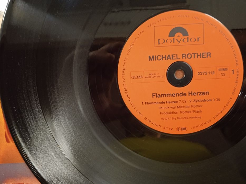 Michael Rother - Flammende Herzen winyl