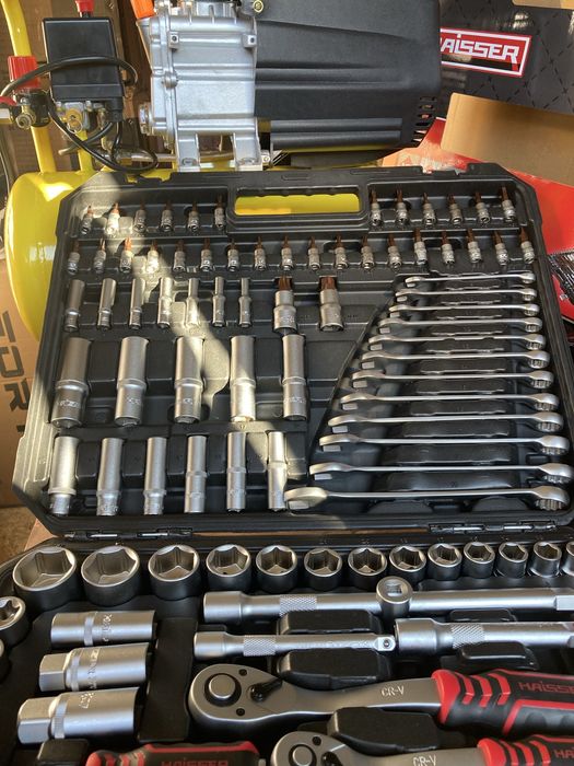 Набір інструментів Haisser 70234 1/2" 3/8" 1/4" 216 предметів