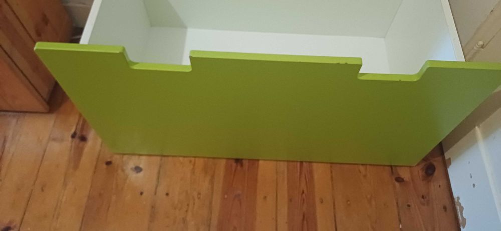 Bau de arrumação ikea cor verde