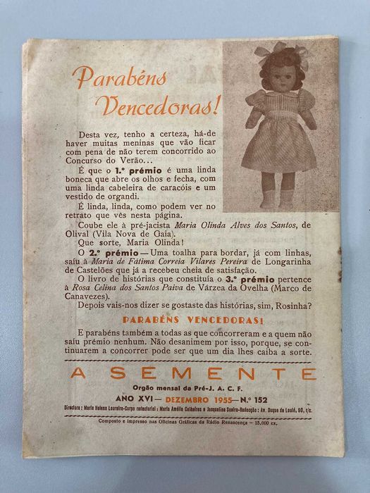 Revista / Livro A Semente