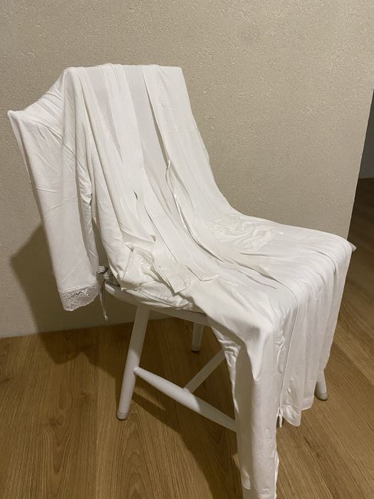 Халат жіночий білий молочний LC Waikiki