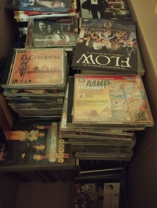 Диски cd-dvd кіно-музика
