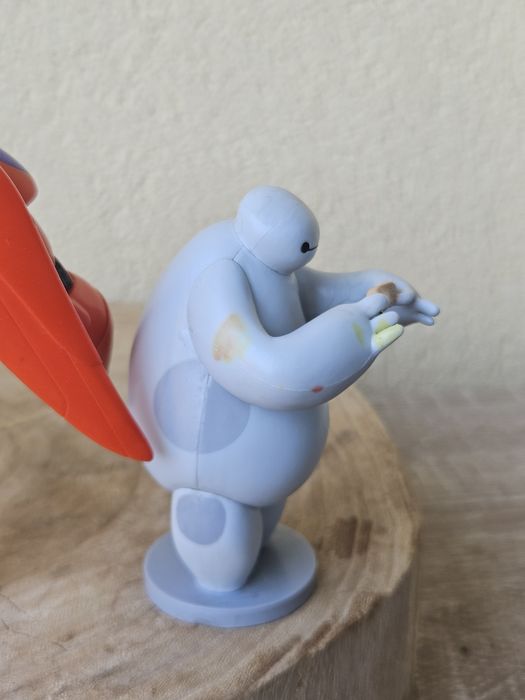 Disney Big Hero 6 Figures Lot - Baymax, Go Go, Hiro, Wasabi