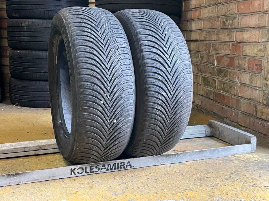 225/55 R16 Michelin Alpin 5 2шт зимня