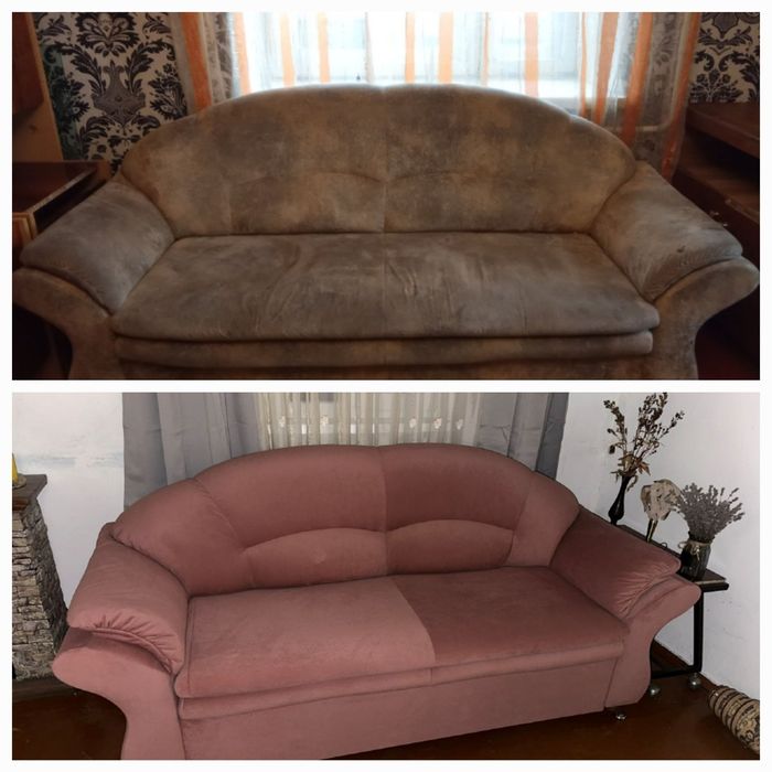 Перетяжка та ремонт м'яких меблів