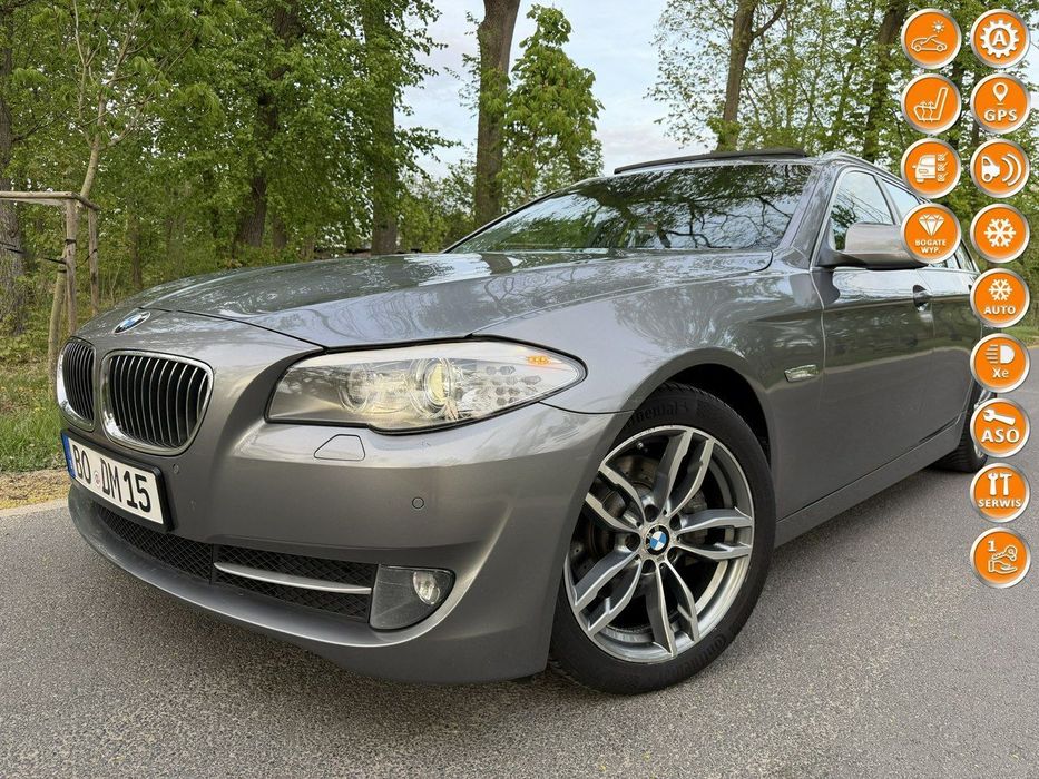 BMW Seria 5 D 184 Konie Automat Navi Xenon Alu18 Sporty Panorama Super Stan