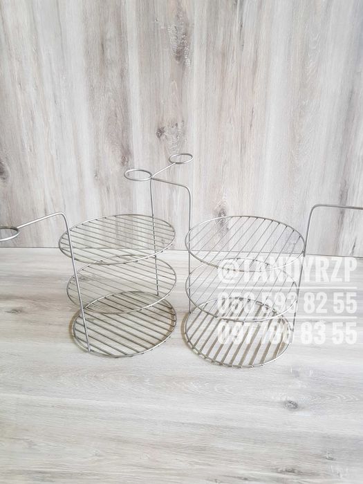 Решітка 3 яруса у ТАНДИР. Сітка гриль. Конус. Шампура. Казан в ТАНДЫР