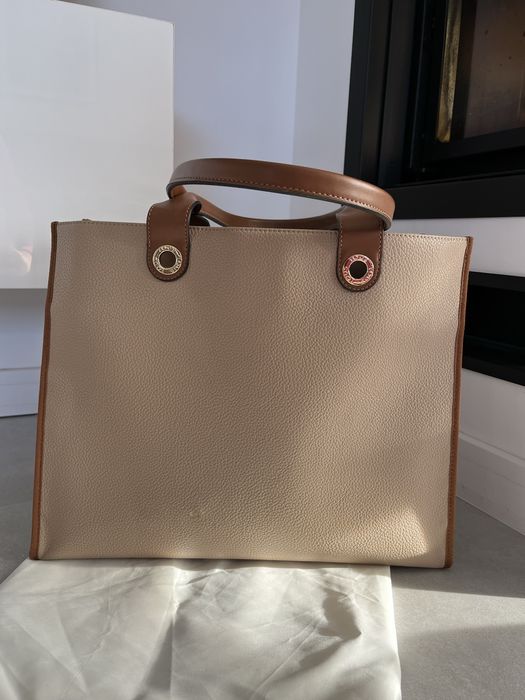 Torebka TOUS Amaya brązowo-beżowa