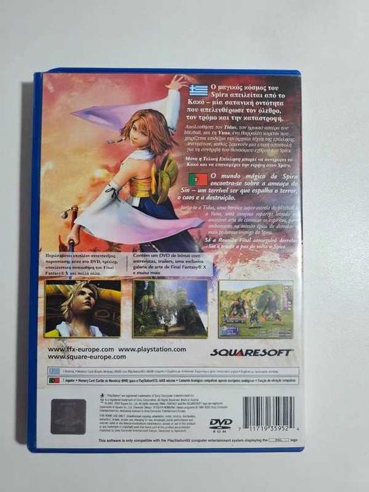 Jogo Final Fantasy X para PS2