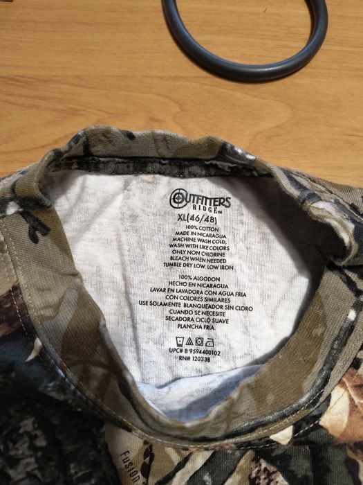 Podkoszulka myśliwska kamuflaż