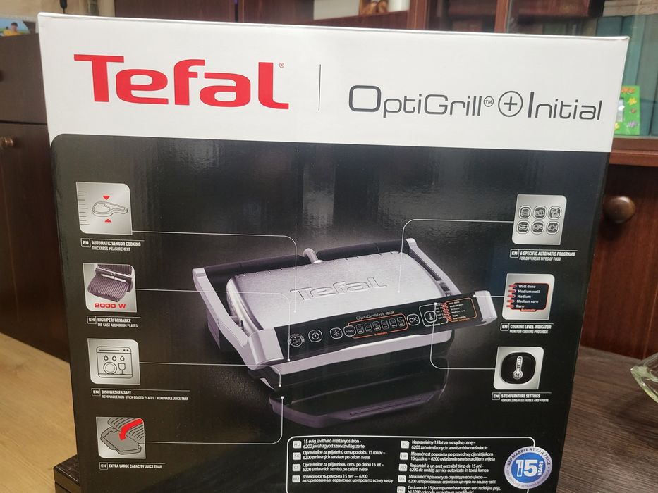 Продам гриль TEFALOptiGrill+Initial