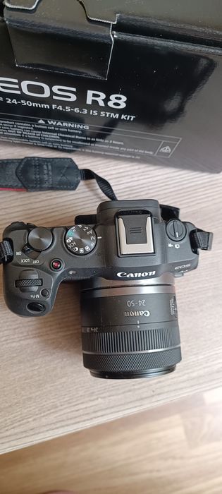 Камера Canon EOS R8+RF 24-50 f/4.5-6.3 IS STM
