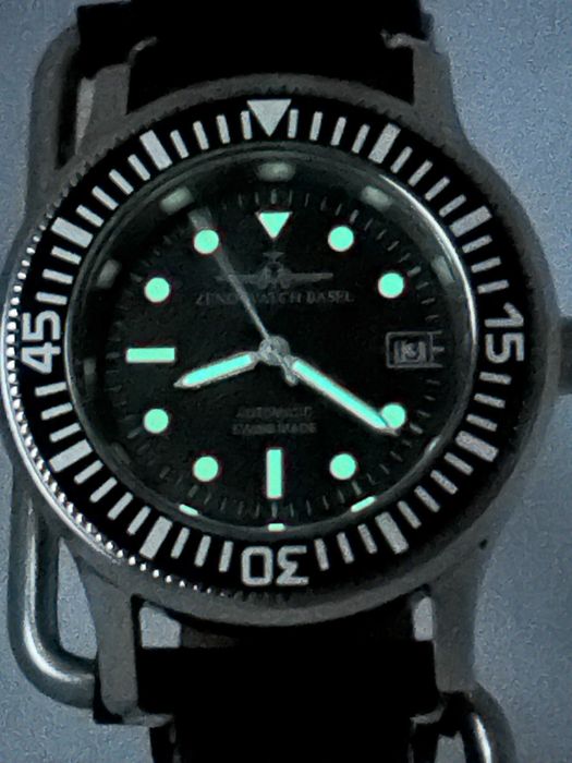 Zeno-Watch Basel Automatic Diver – Limited Edition 054/150 – NOS – FullSet
