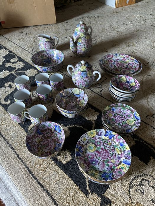 Conjunto porcelana + pratos soltos Porcelana de Macau