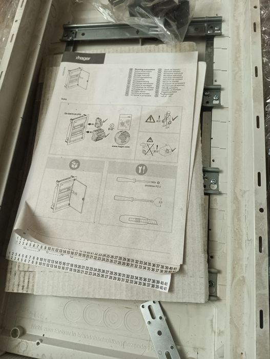 Щит Hager 48 модулів