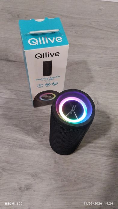 Coluna de som gilive com ledes