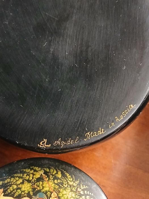 Caixa antigas da Russia